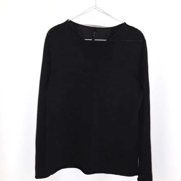 [S] 20AW 트랜짓 루즈넥 울 니트