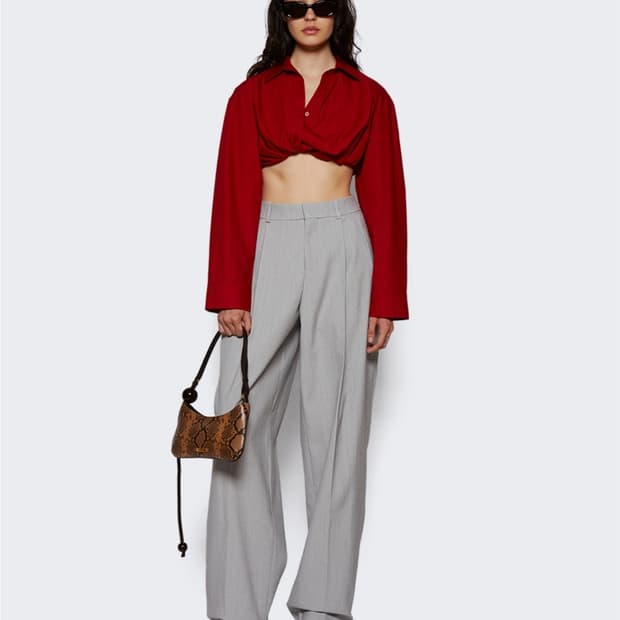 (26)자크뮈스(JACQUEMUS)  르 크루지오 그레이 팬츠