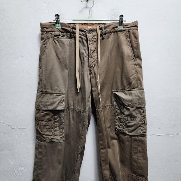 D&G 돌체앤가바나 7부 빈티지 카고바지 