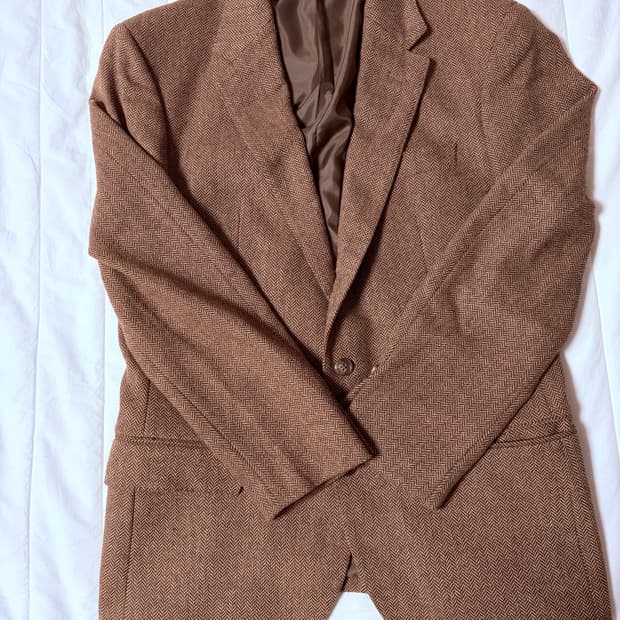 폴로랄프로렌 헤링본 블레이저 자켓 38R