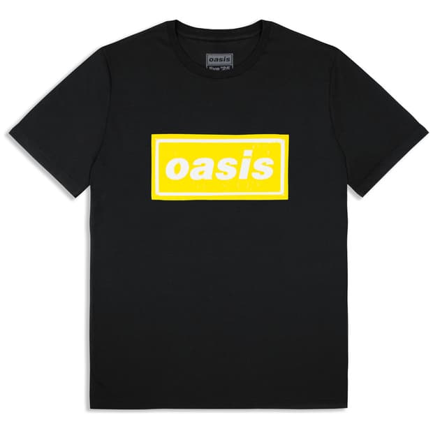 공식 오아시스 라이브 25 맨체스터 히튼파크 티셔츠