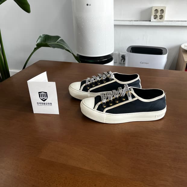 디올 워크앤디올 스니커즈 36