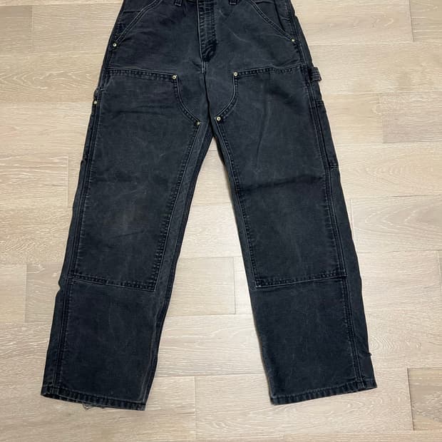 빈티지 칼하트 90s 더블니 블랙 made in usa🇺🇸