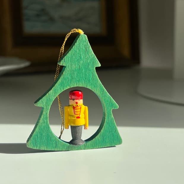 독일 핸드메이드 원목 크리마스 오너먼트