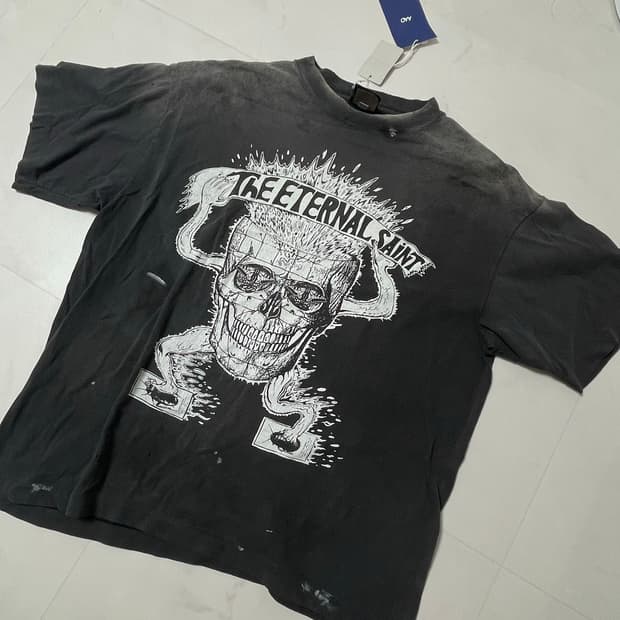 last one/skull s/s tee