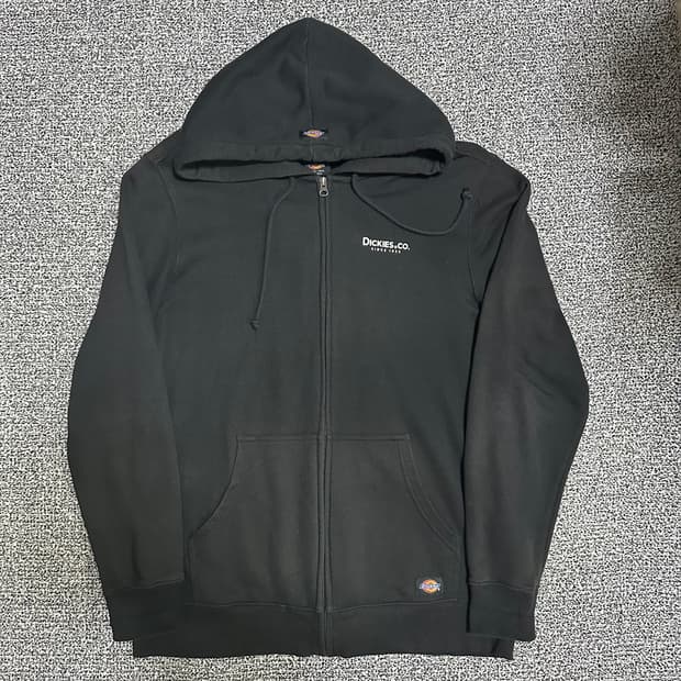 (XL) 디키즈 블랙 후드집업