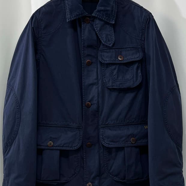 폴로 랄프로렌 퍼플네이비 모호크 코듀로이 헌팅 필드자켓