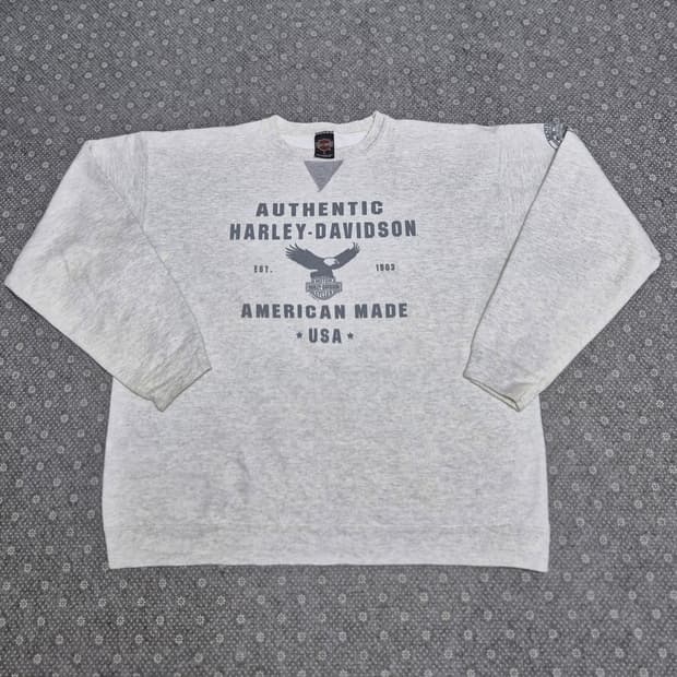 [XL] 90s US Made 할리데이비슨 스웻-322