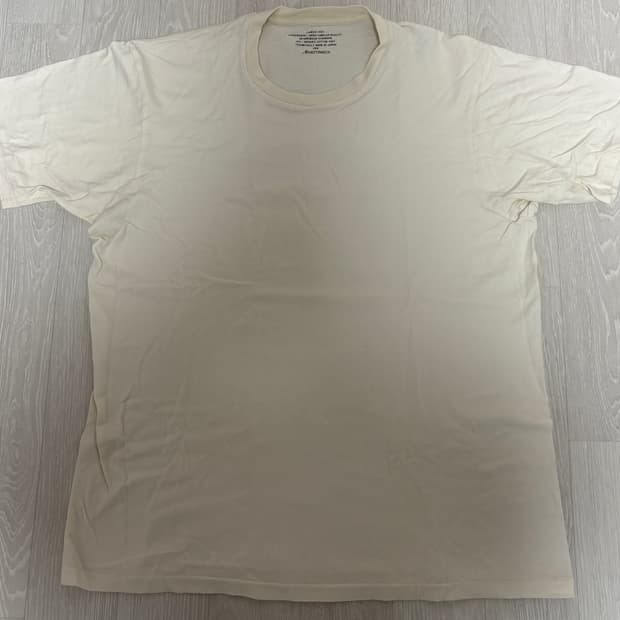 아나토미카 오가닉 기본 반팔티 natural L