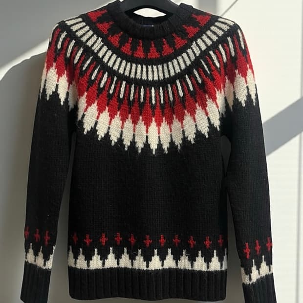 폴로 랄프로렌 페어아일 울 블렌드 니트