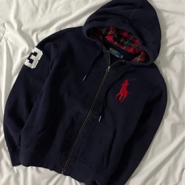 폴로 빅포니 후드집업 구해여