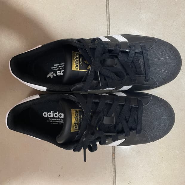 아디다스 슈퍼스타 블랙 245