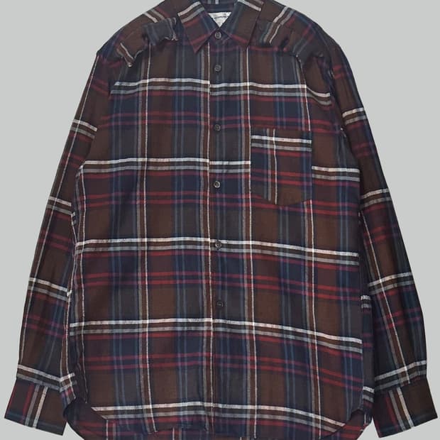 꼼데가르송 셔츠 스타 퀼팅 셔츠