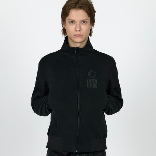 MPa CONTRAST ZIPPED JACKET (Black) M