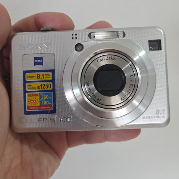소니 사이버샷 DSC-W100 풀구성 (칼자이스 렌즈)