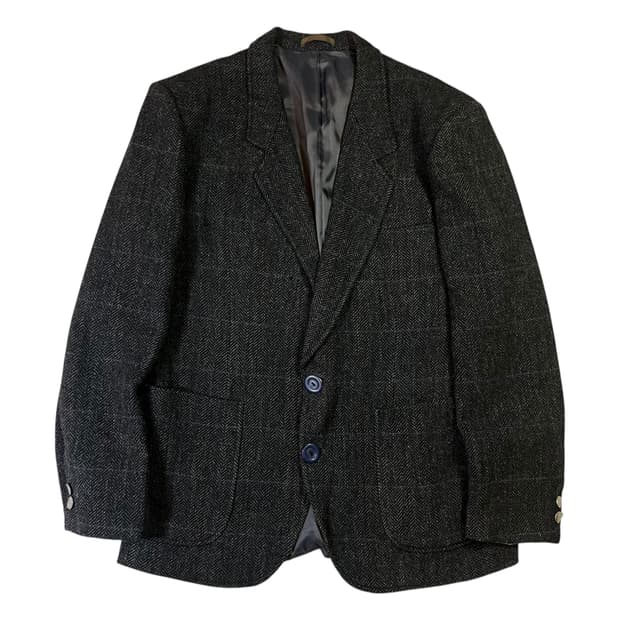 Y.S.L 입생로랑 하운드 울 블레이저 자켓