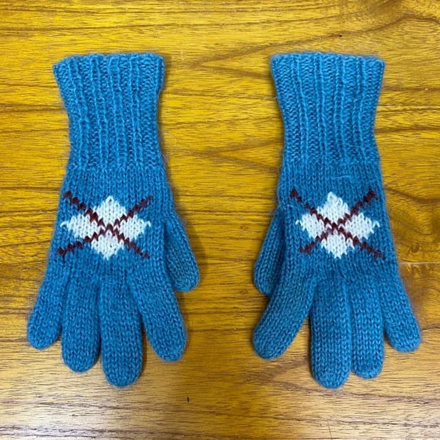 빈티지 니트 글러브