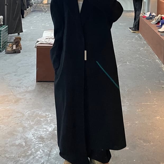 CASHMERE 울 롱 코트 H1579