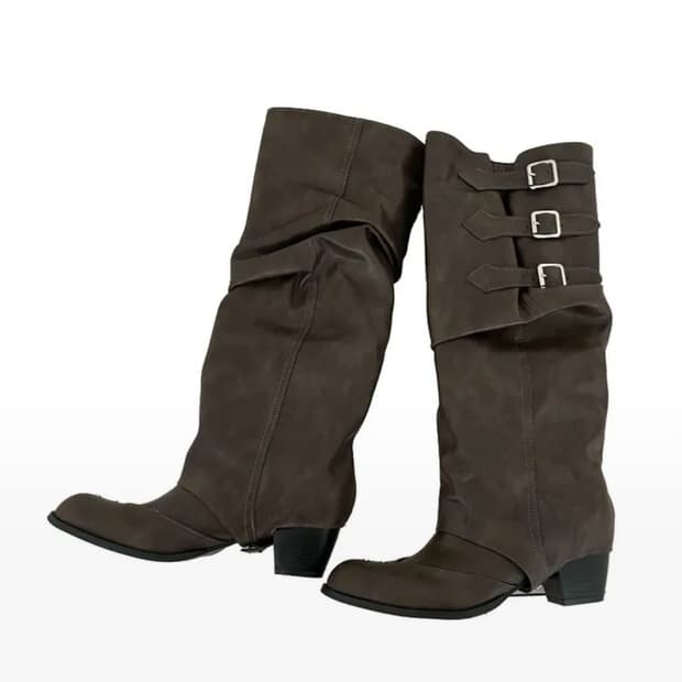 디에어타운 teddy wearwestern boots