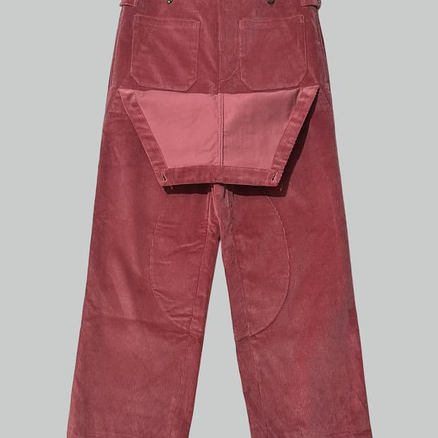 꼼데가르송 옴므 플러스 코듀로이 오픈 팬츠