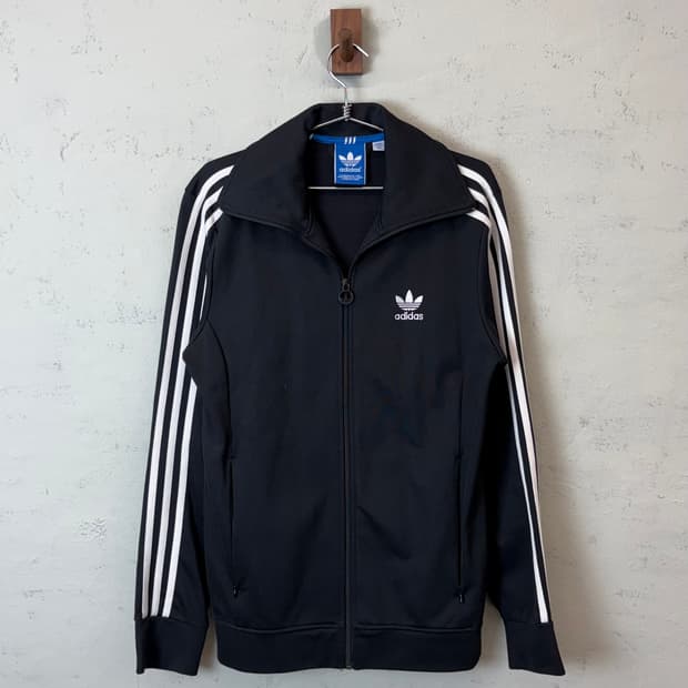 아디다스 유로파 삼선 트랙탑 져지 블랙