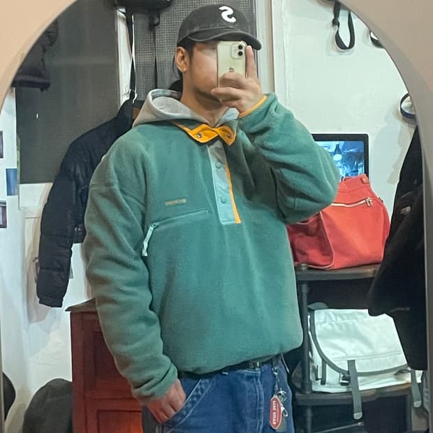 Columbia 컬럼비아 하프 스냅 플리스 XL