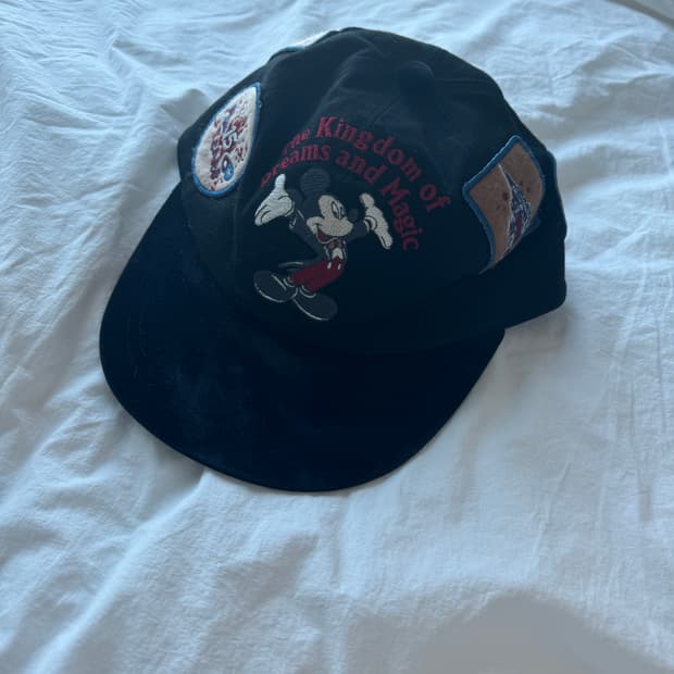 도쿄 디즈니랜드 15주년 빈티지 볼캡