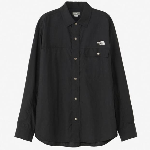 노스페이스 눕시 셔츠 (블랙)