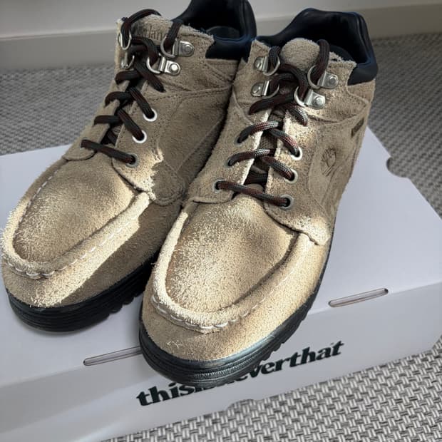 예약중)디스이즈네버댓X팀버랜드 목토 부츠