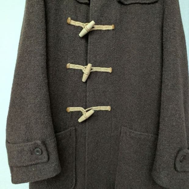 꼼데가르송 옴므 빈티지 울 더플 코트