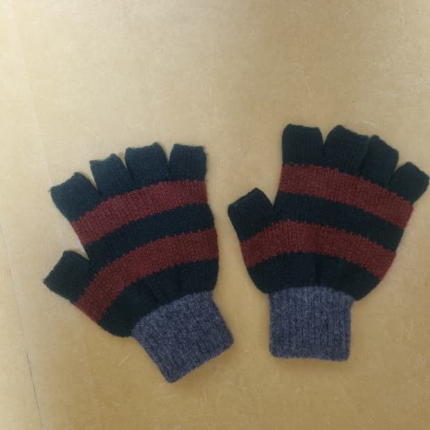 하울린 스트라이프 포레스트 장갑