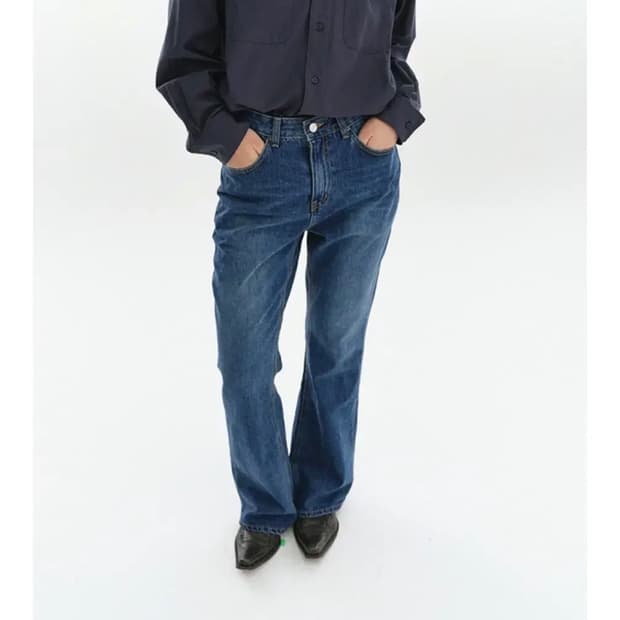 리포스 부츠컷 데님 S