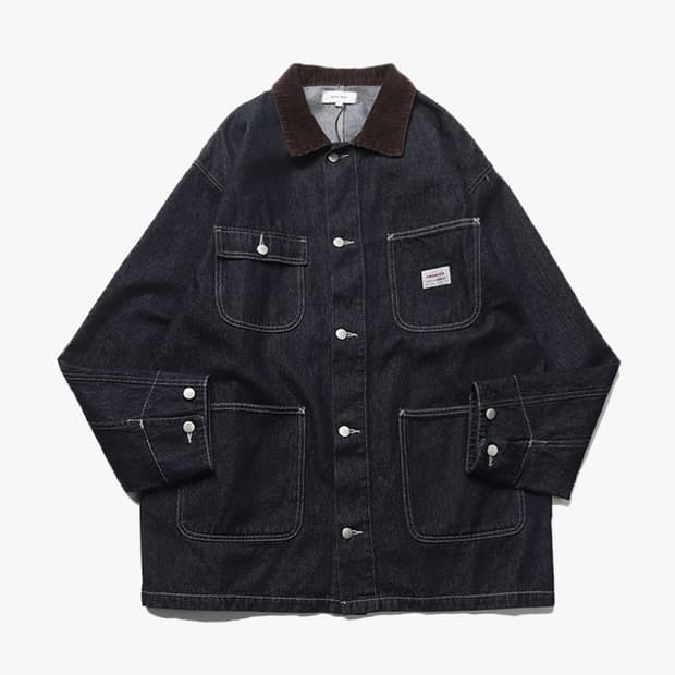 MONO MART - DENIM COVERALL JACKET