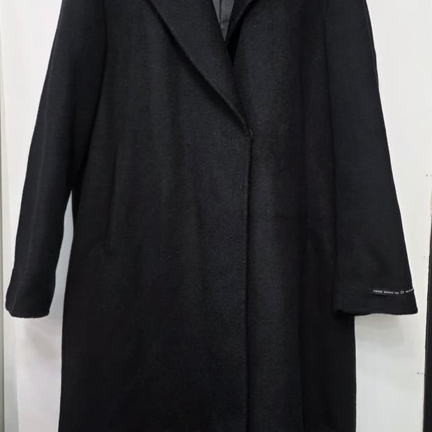 잇미샤 여성 양모 캐시미어 혼방 롱 코트