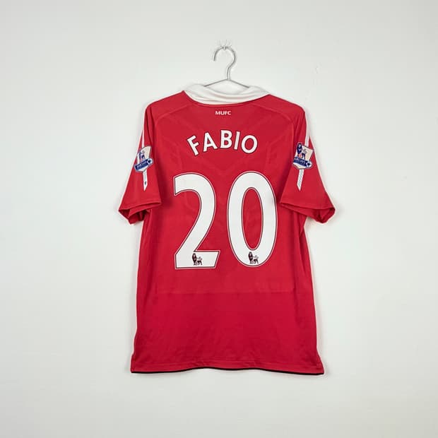 10-11 맨유 홈 파비우 다 실바 유니폼