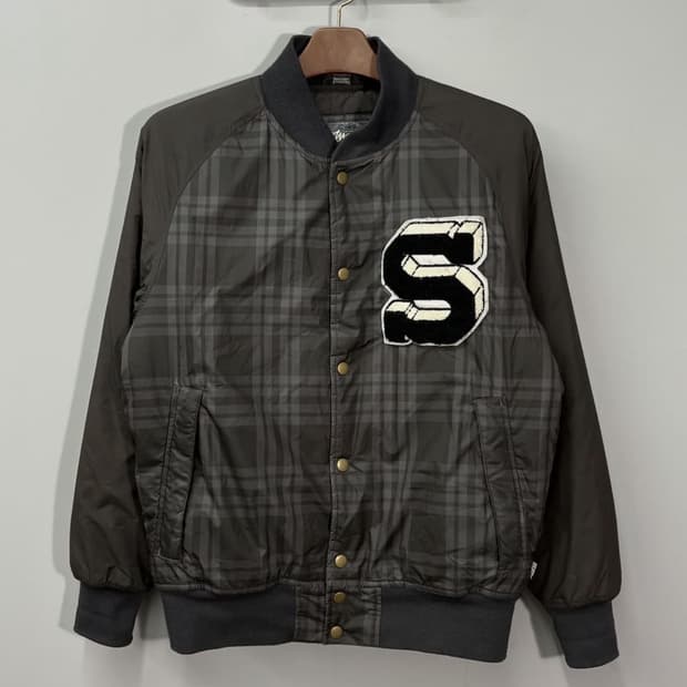올드 스투시 바시티 자켓