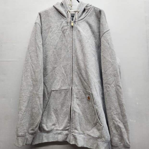 칼하트 로고 루즈핏 후드집업 XL(3XL)