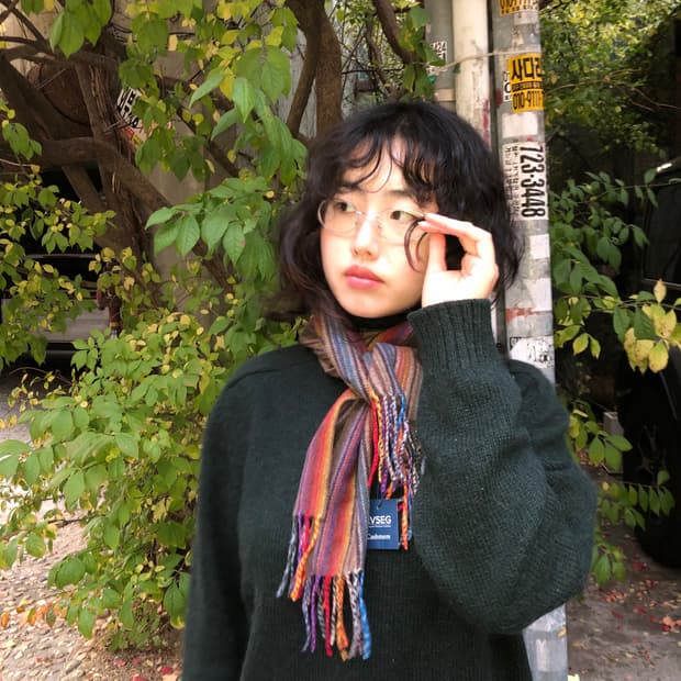 EVSEG muffler (100% cashmere)