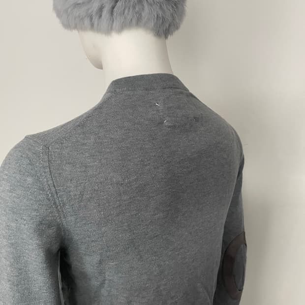 elbow patch knit