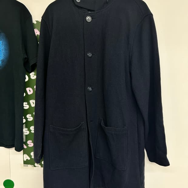 YMC basic 빈티지 코트 네이비