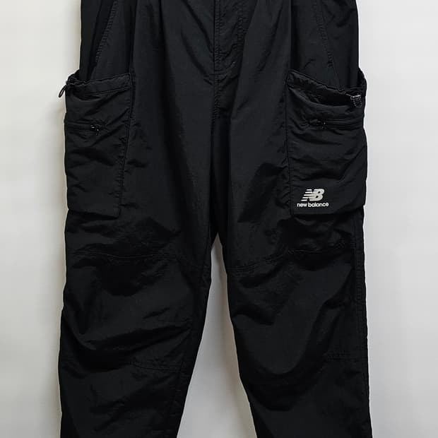 뉴발란스 블랙 테크 우븐 카고팬츠 XL