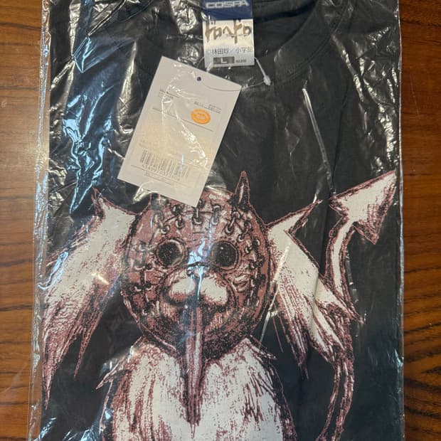 코스파 도로헤도로 티셔츠 L / 미사용