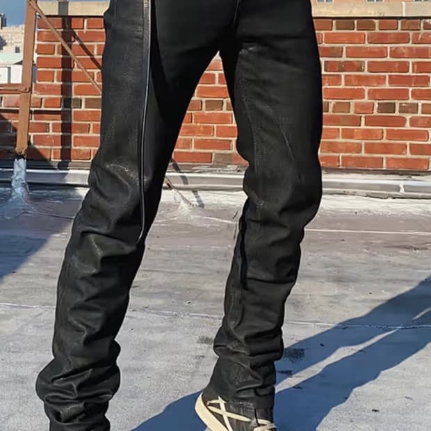 미착용 릭오웬스 퍼포마컷