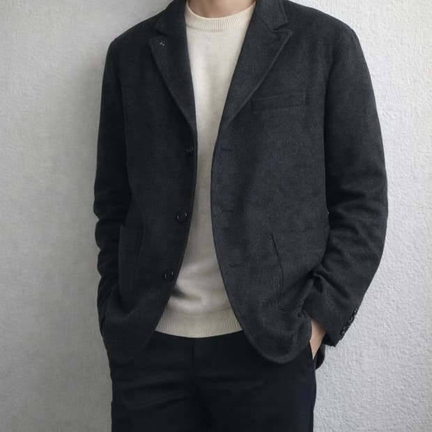 새제품 비슬로우 3버튼 블레이저