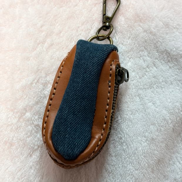 일본 가죽 빈티지 키링 Vintage keyring