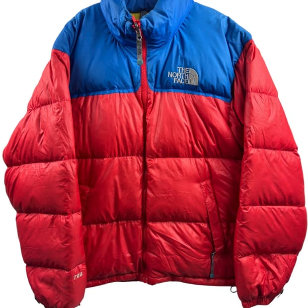 노스페이스 700 빨파 패딩1260