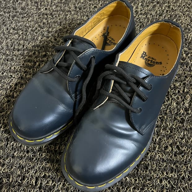 닥터마틴 1461 3홀 네이비 uk4