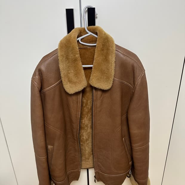 빈티지 그리핀 무스탕 자켓 팝니다 (양가죽)