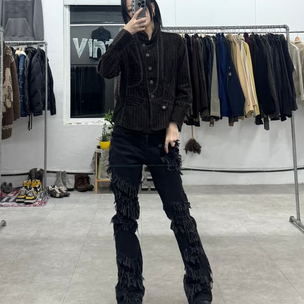 Vill d'azur 코듀로이 자켓