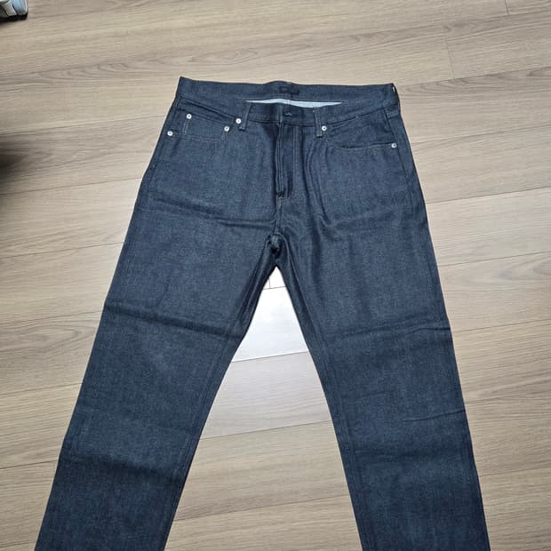 유니클로 셀비지 데님 36